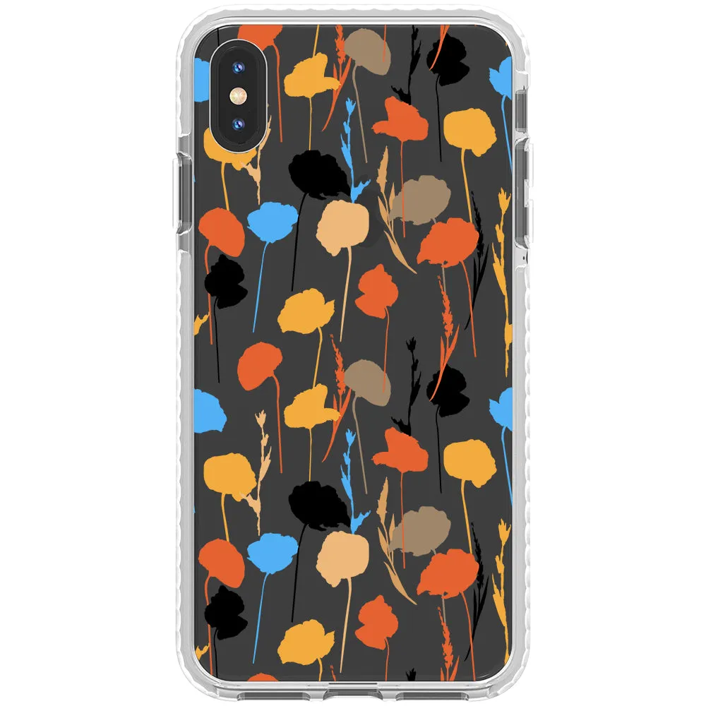 Abstract Fall Flowers Impact iPhone Case