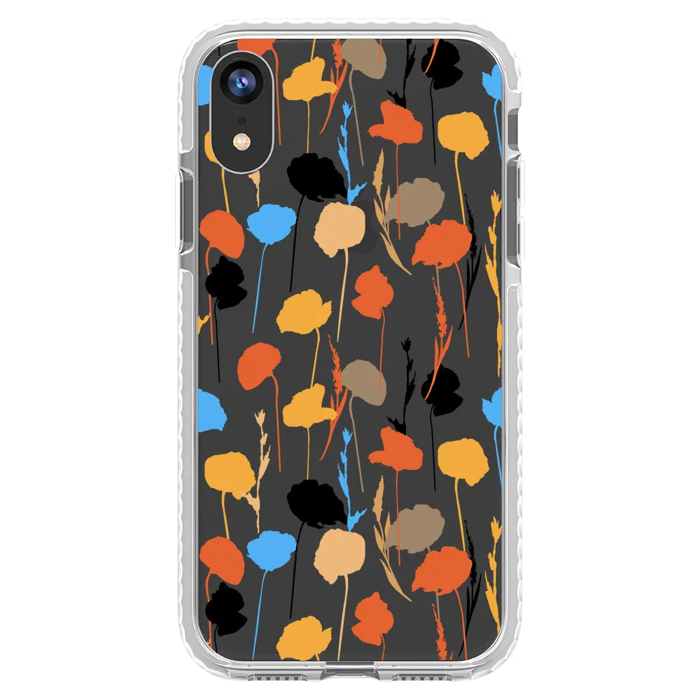 Abstract Fall Flowers Impact iPhone Case