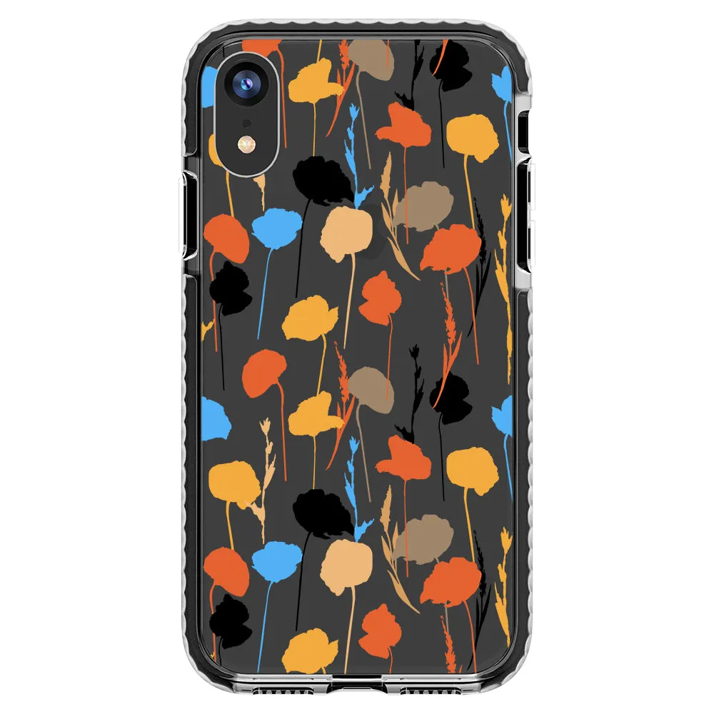 Abstract Fall Flowers Impact iPhone Case