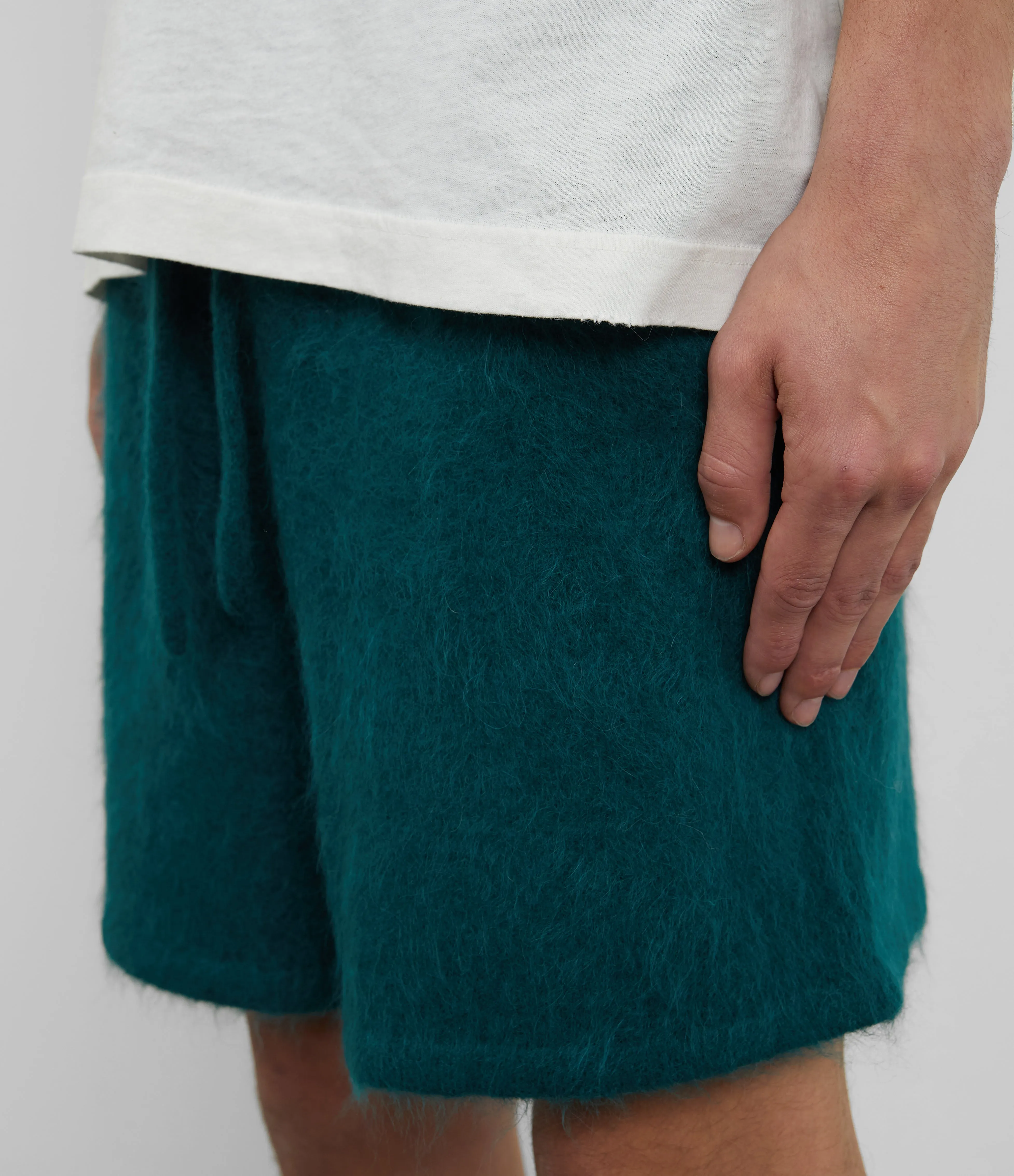 ALPACA KNIT SHORTS