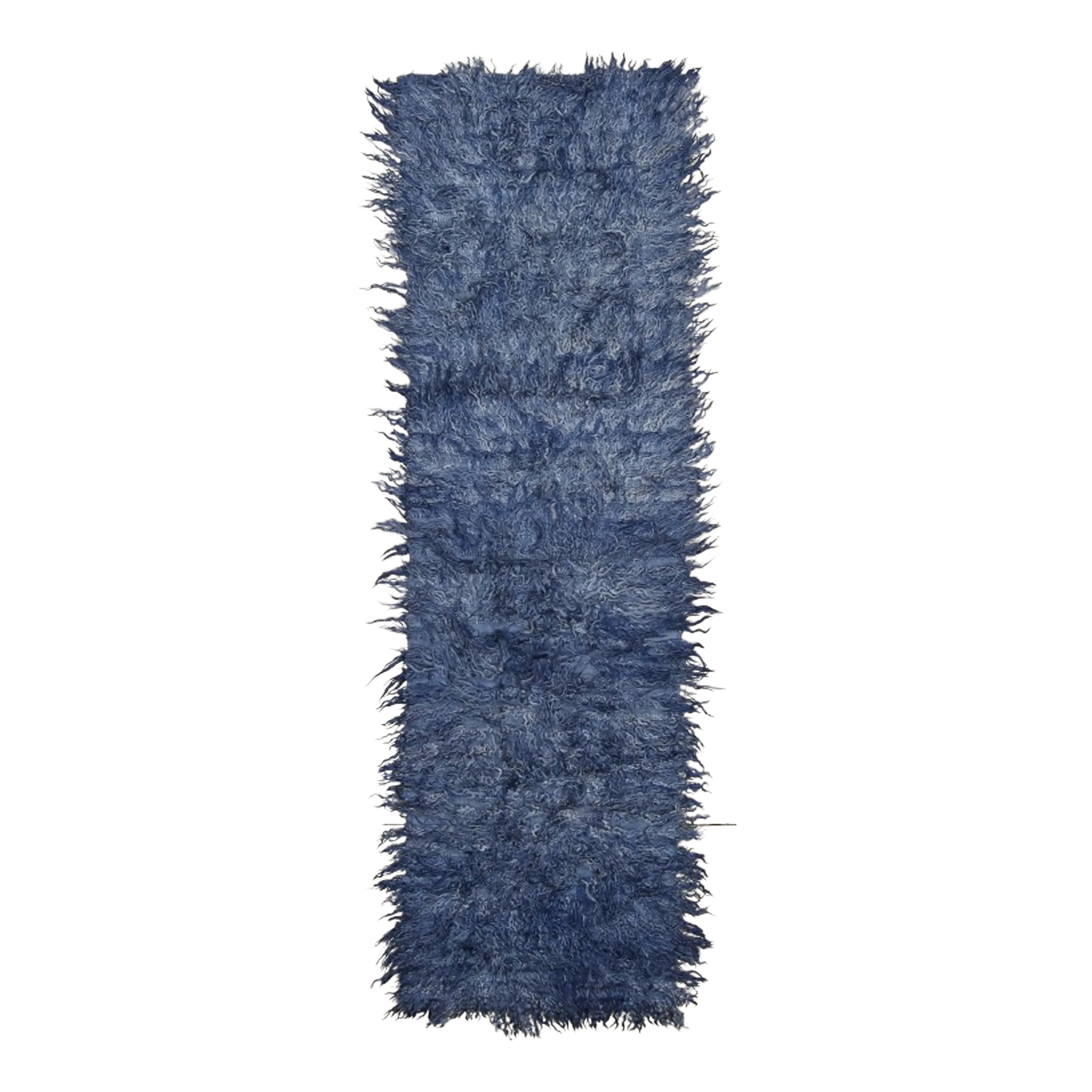 Angora Wool Tulu Blue