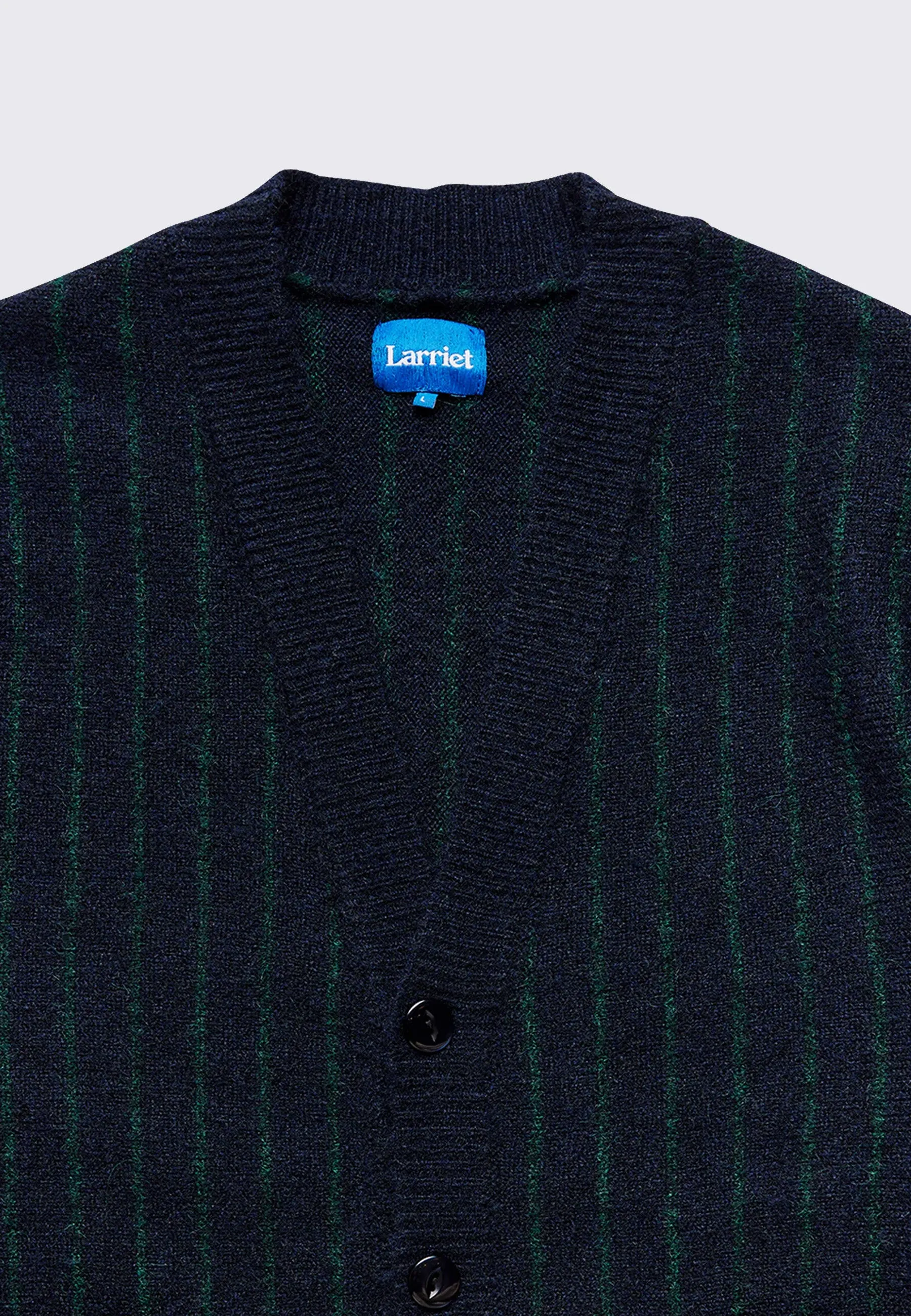 Apologies Cardigan - Green Stripe