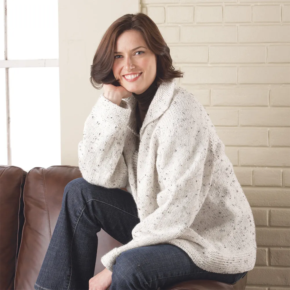 Aran Comfort Cardigan