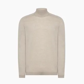 Aristide cycling collar jumper Extrafine Wool