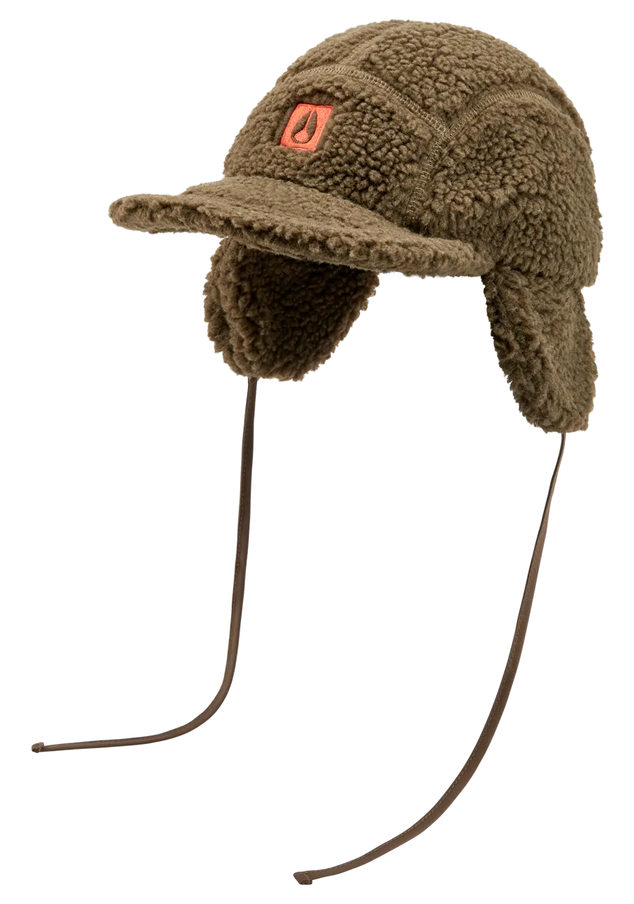 Babs Earflap Cap - Olive