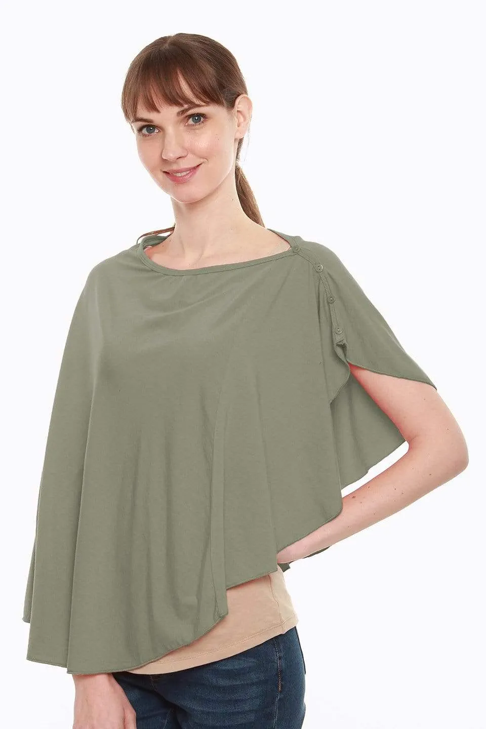 Bambi Cape Olive Green