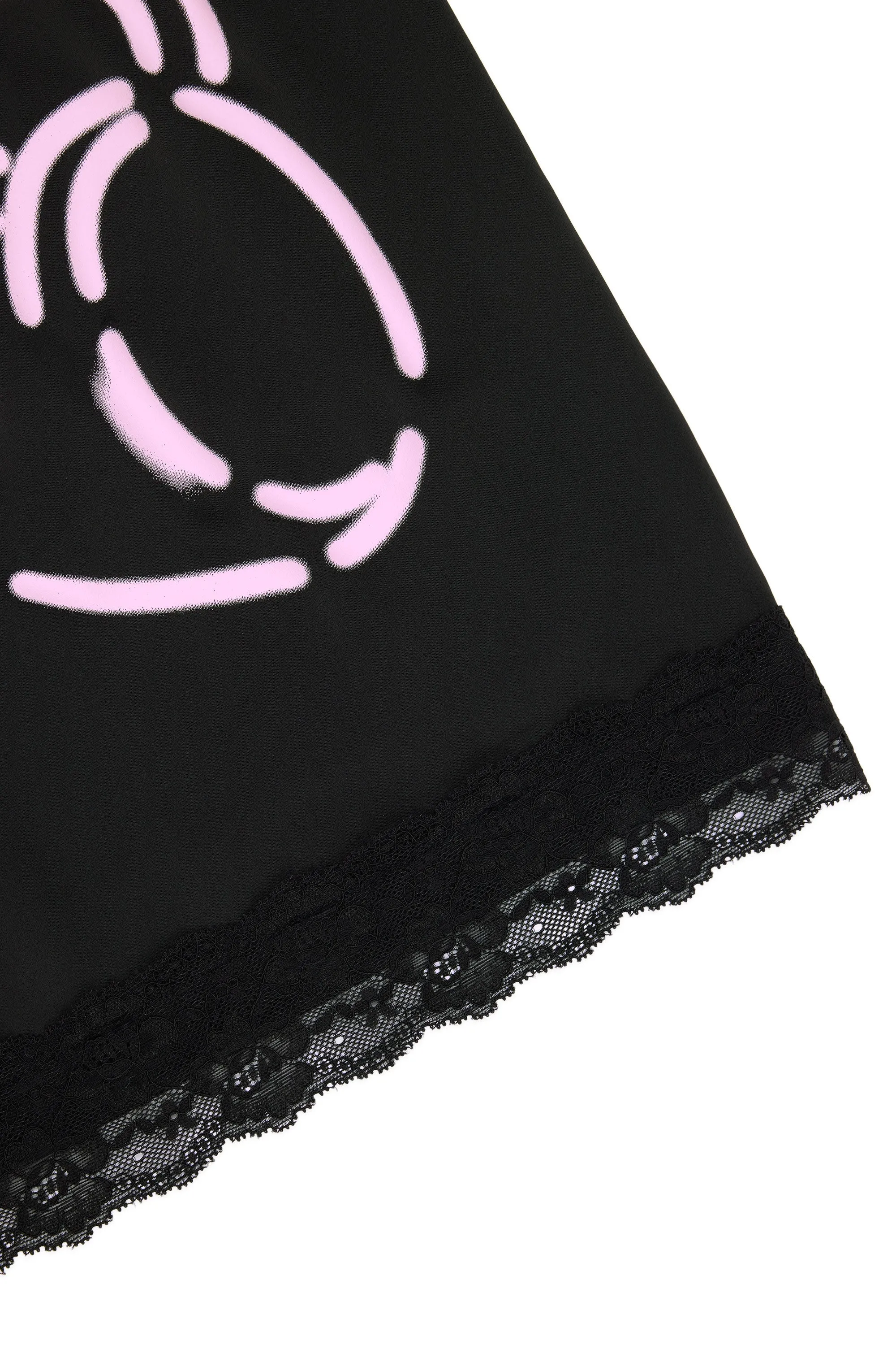 Bear Lace Satin Skirt