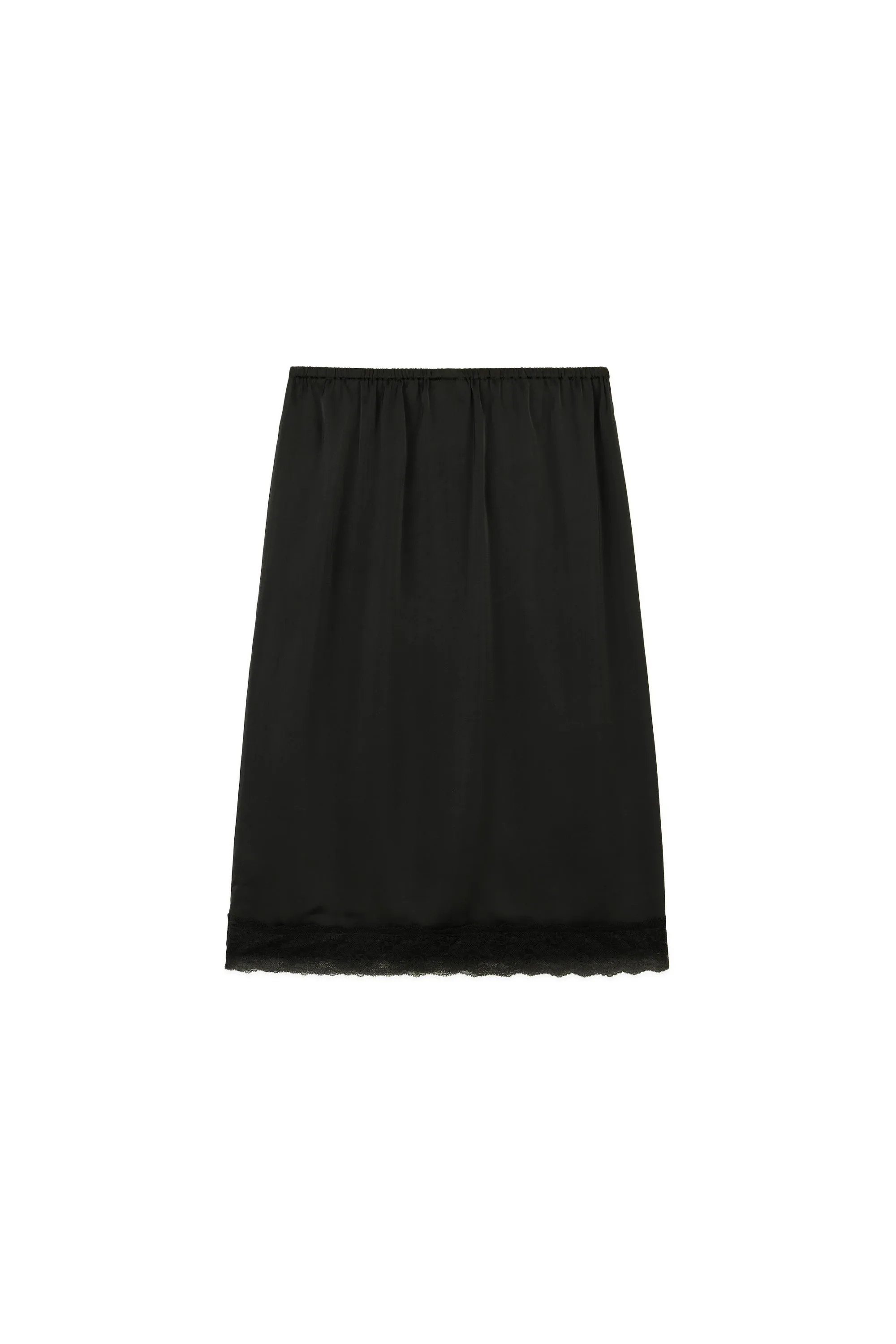 Bear Lace Satin Skirt