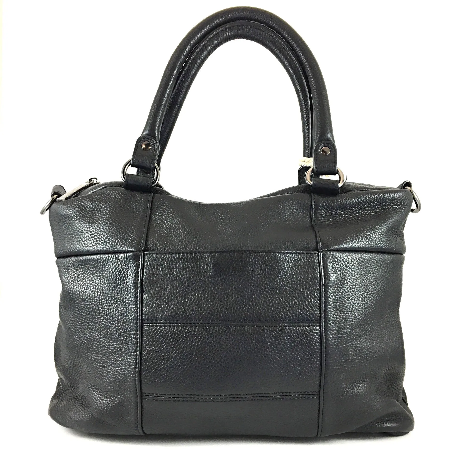 Black Leather Tote