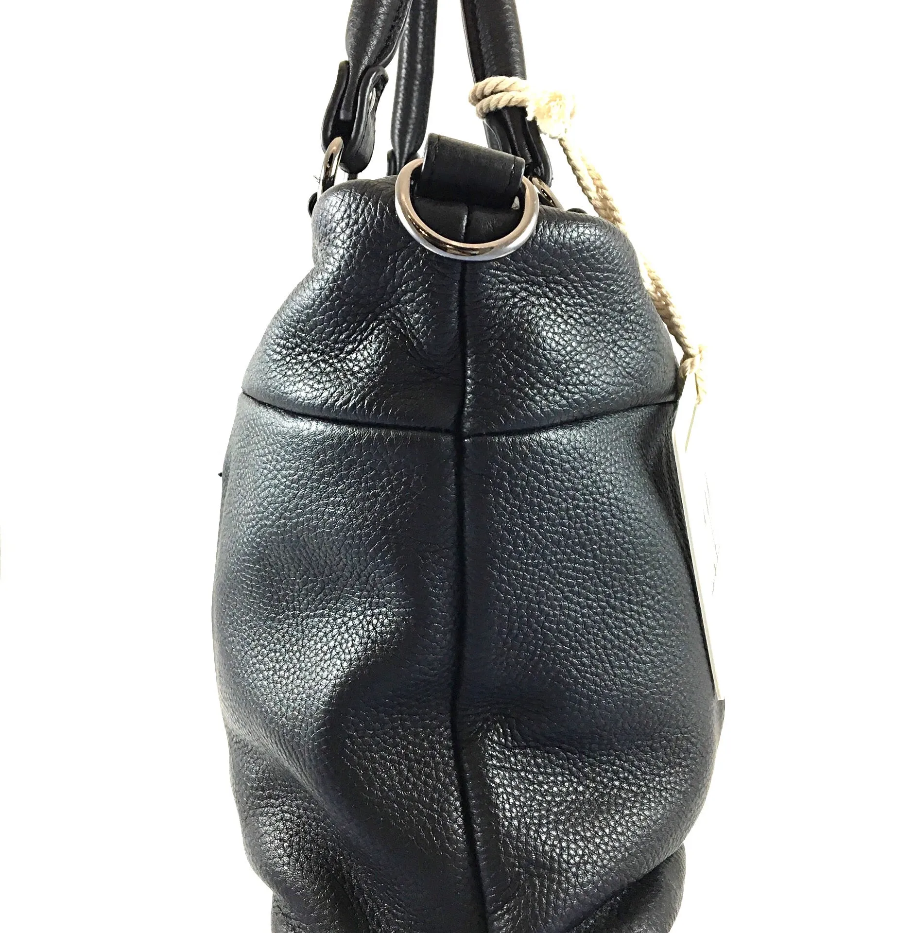 Black Leather Tote