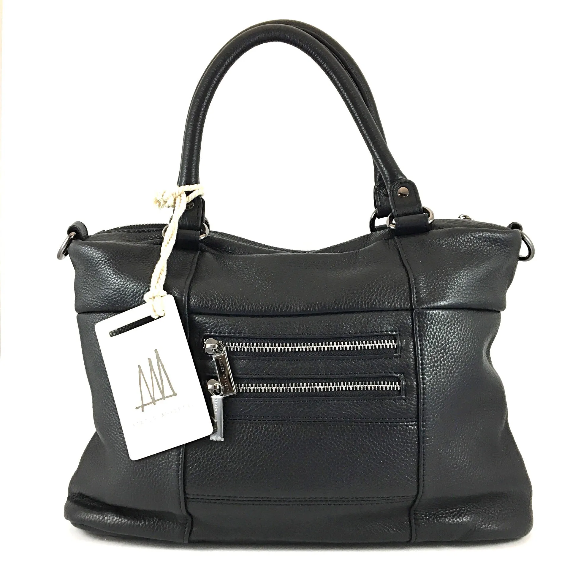 Black Leather Tote