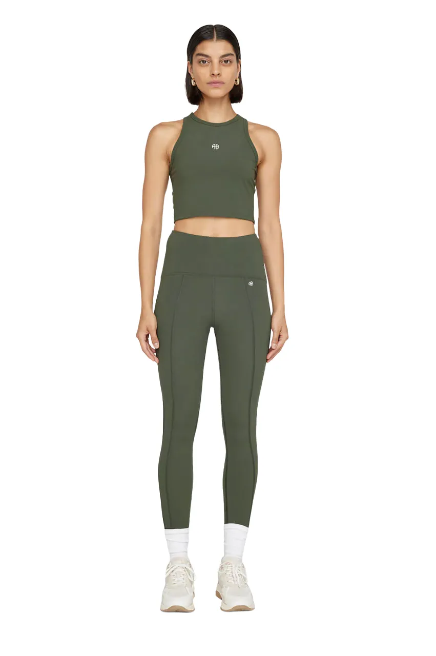 Bran Legging - Dark Olive