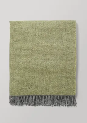 Premium Brior Wool Blanket in Pollen/Anthracite Color - Supreme Warmth and Comfort