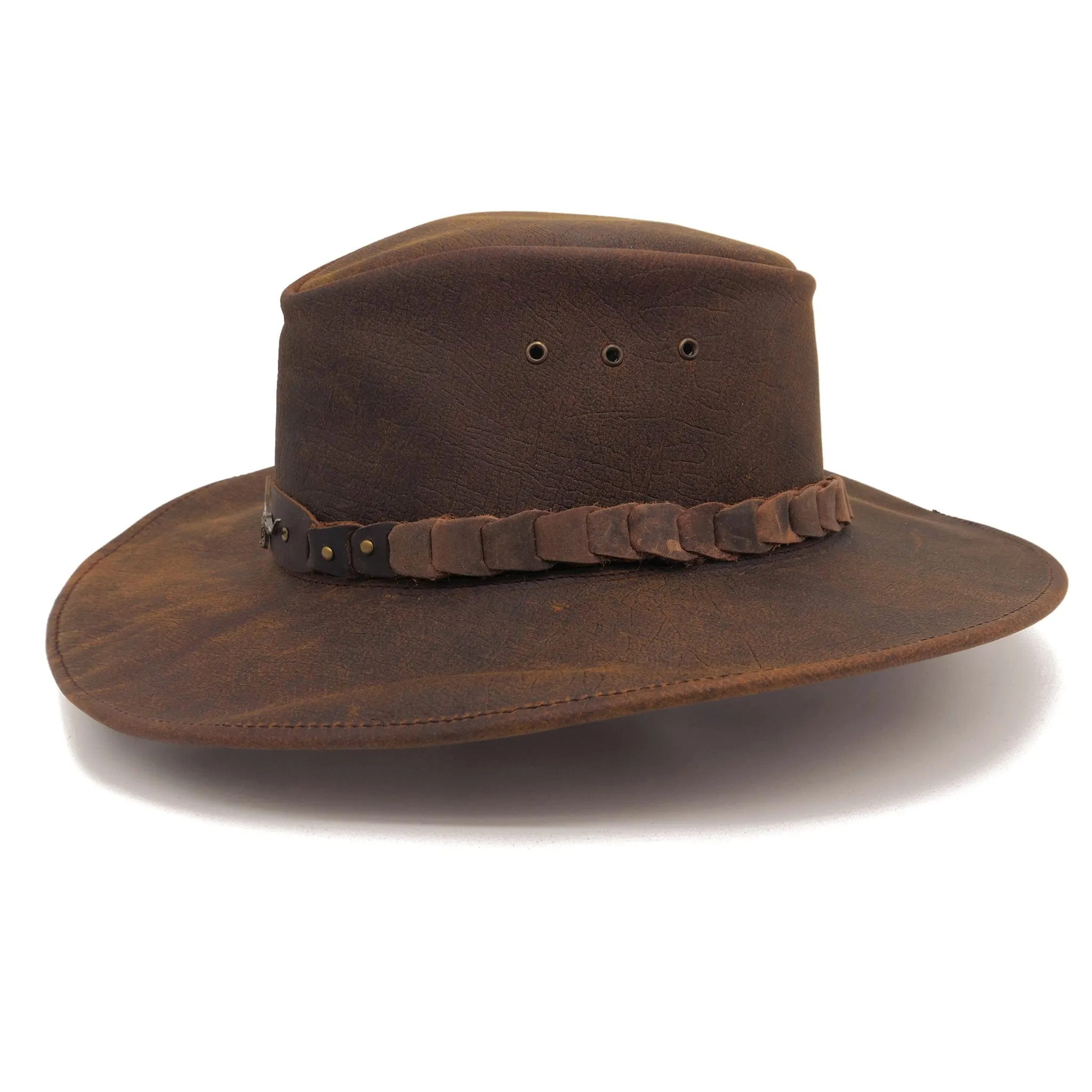 Brumby Shapeable Leather Hat