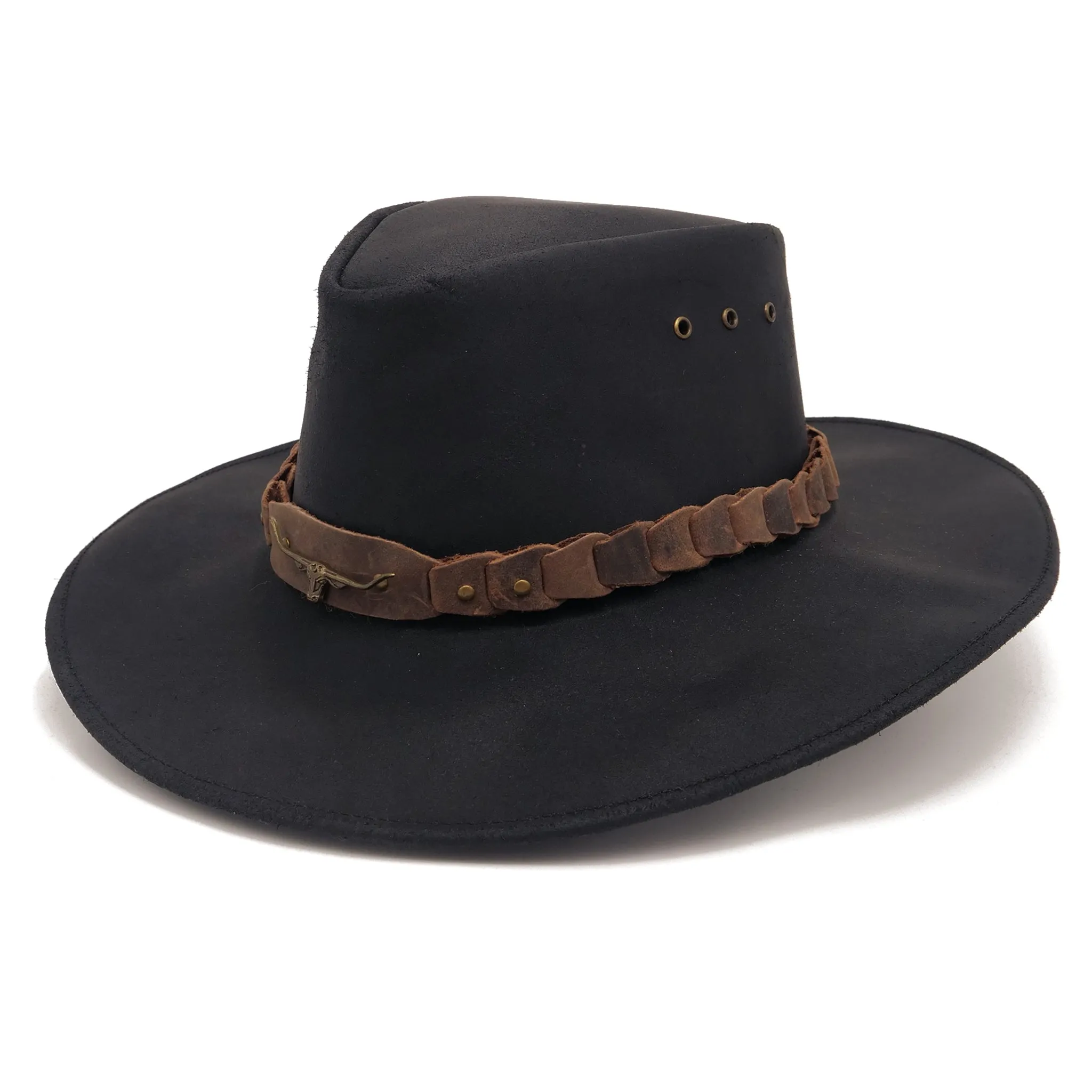 Brumby Shapeable Leather Hat