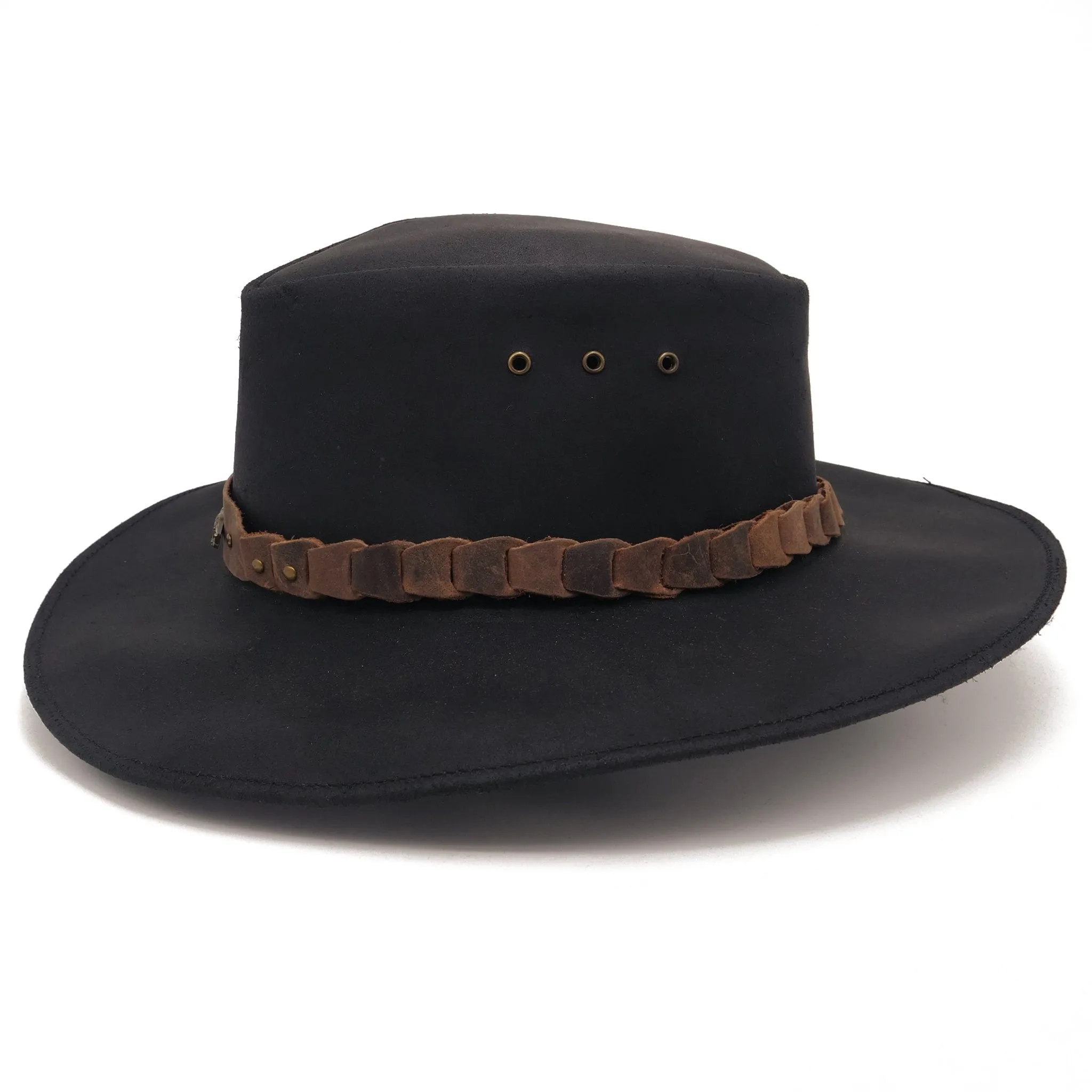 Brumby Shapeable Leather Hat