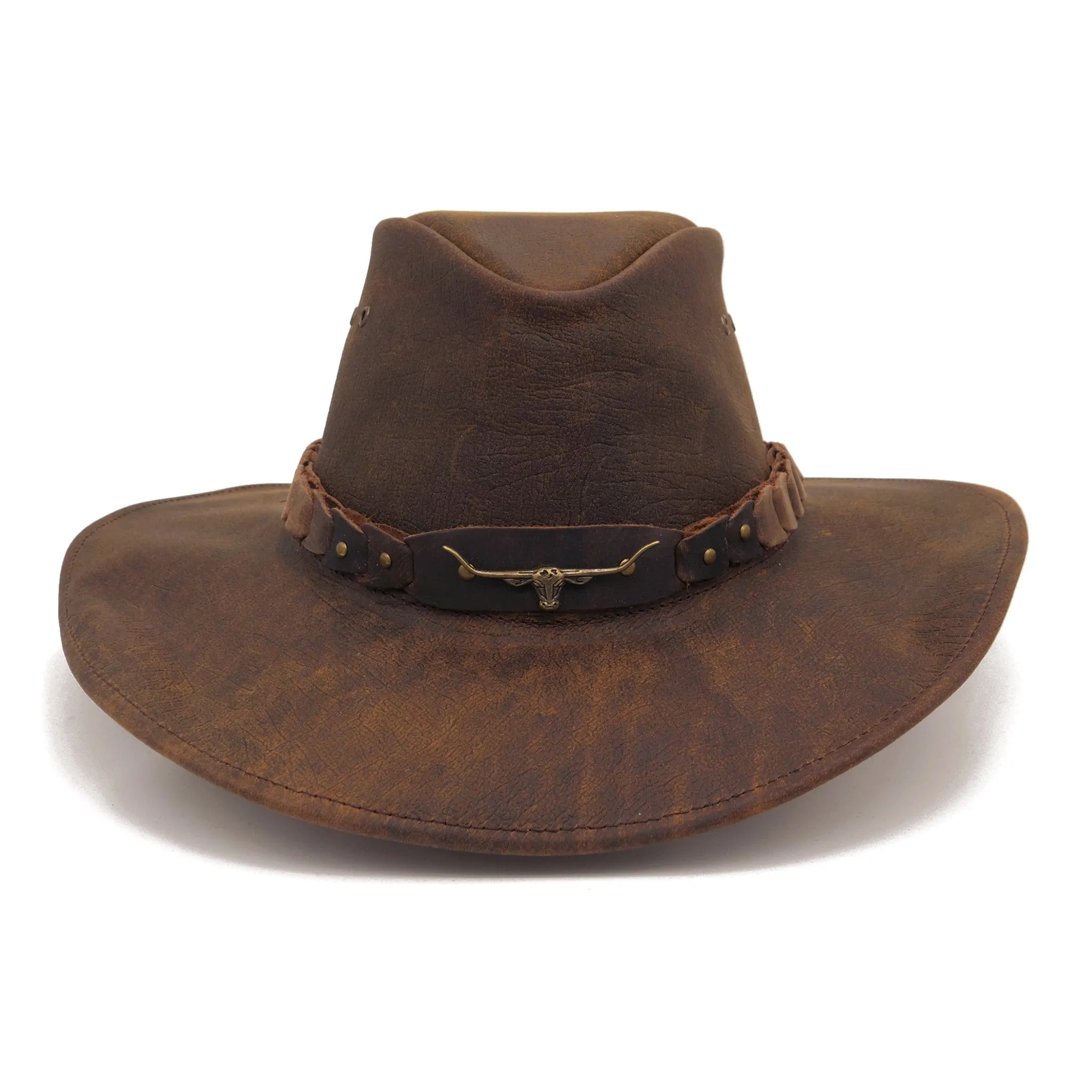 Brumby Shapeable Leather Hat