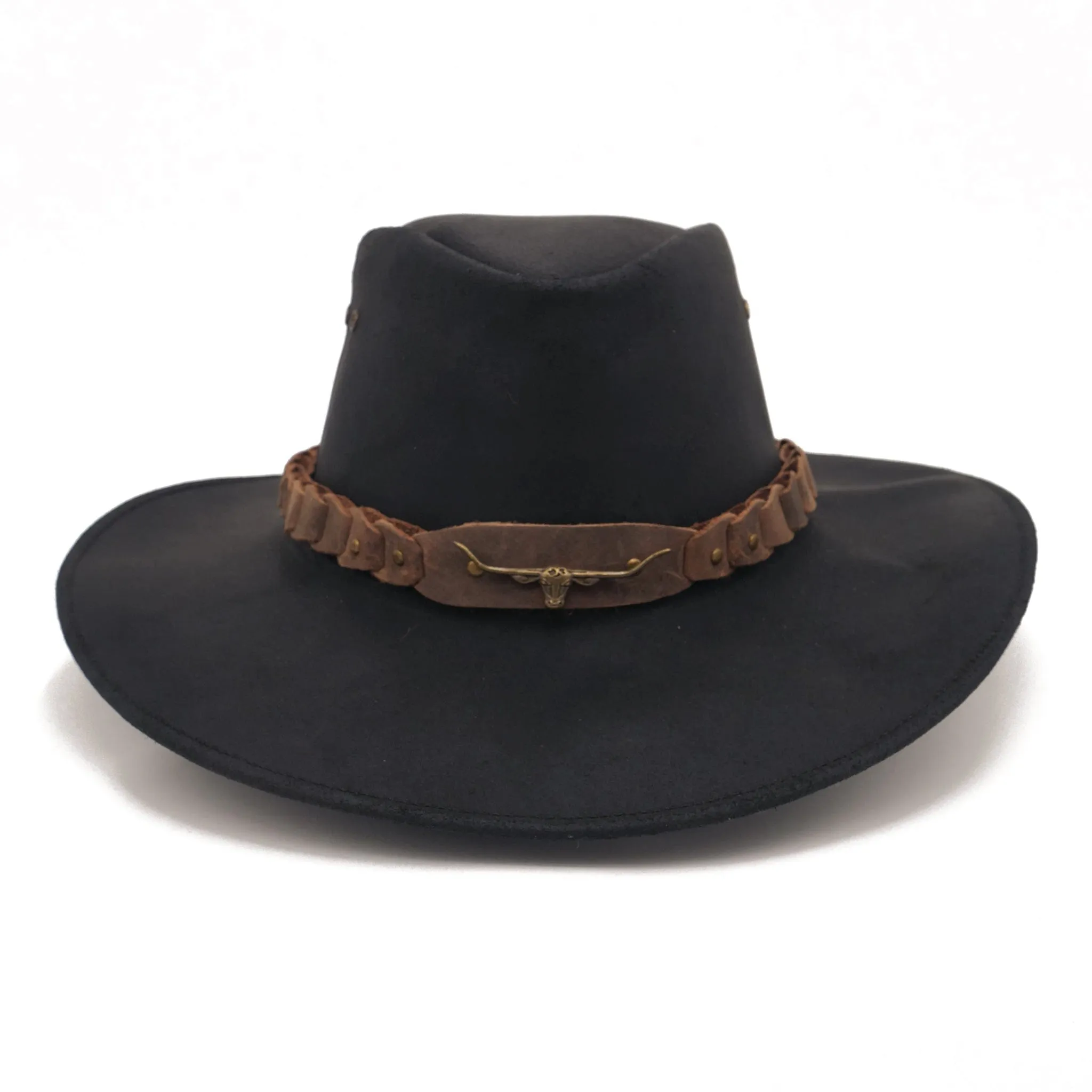 Brumby Shapeable Leather Hat