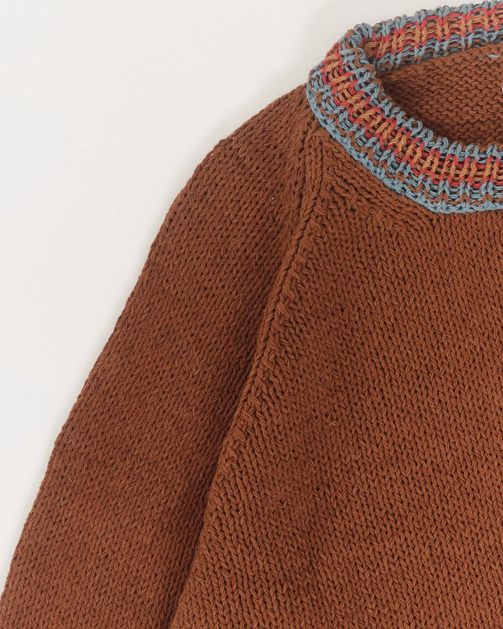 Brown Knitted Jumper - Bulb Style