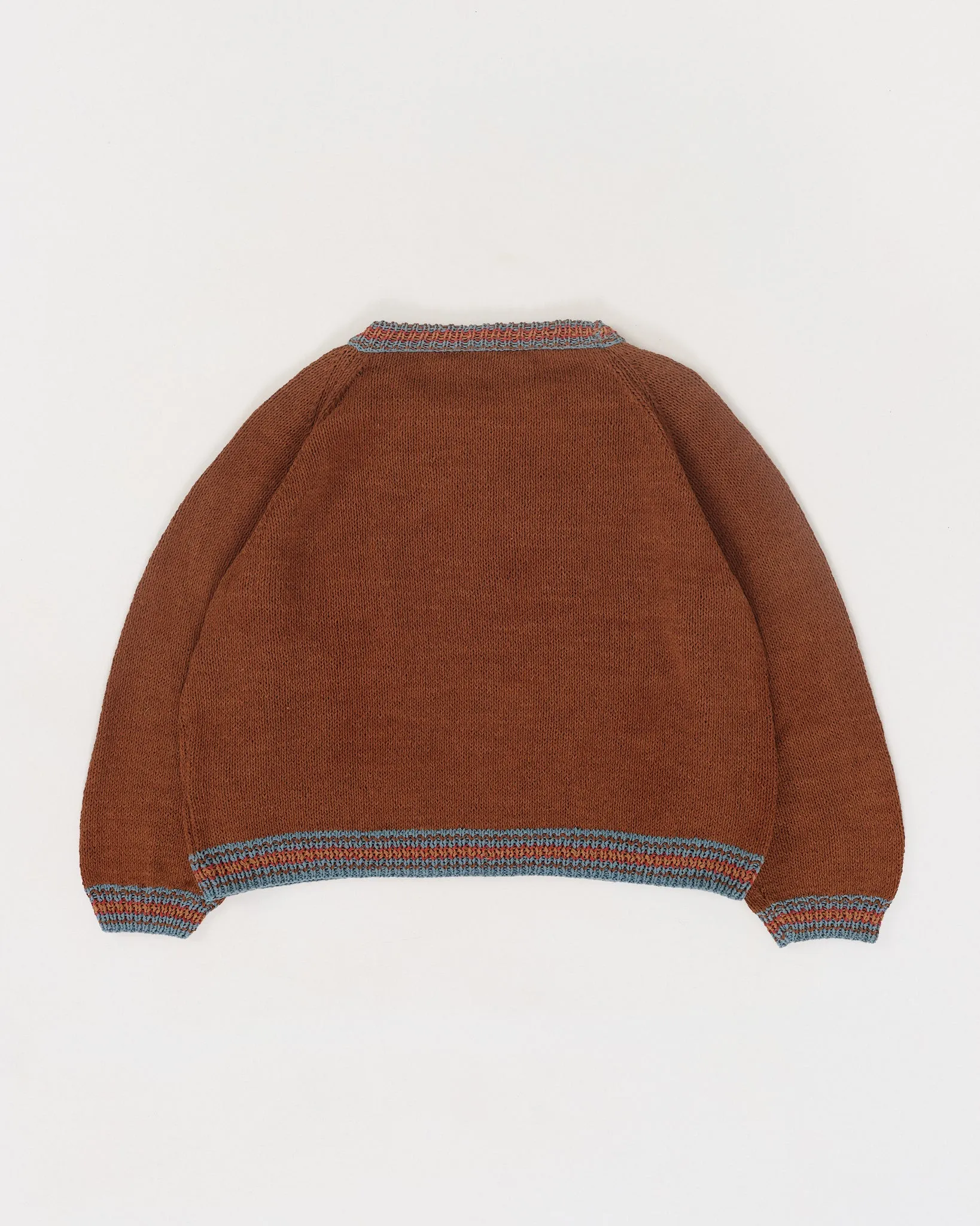 Brown Knitted Jumper - Bulb Style