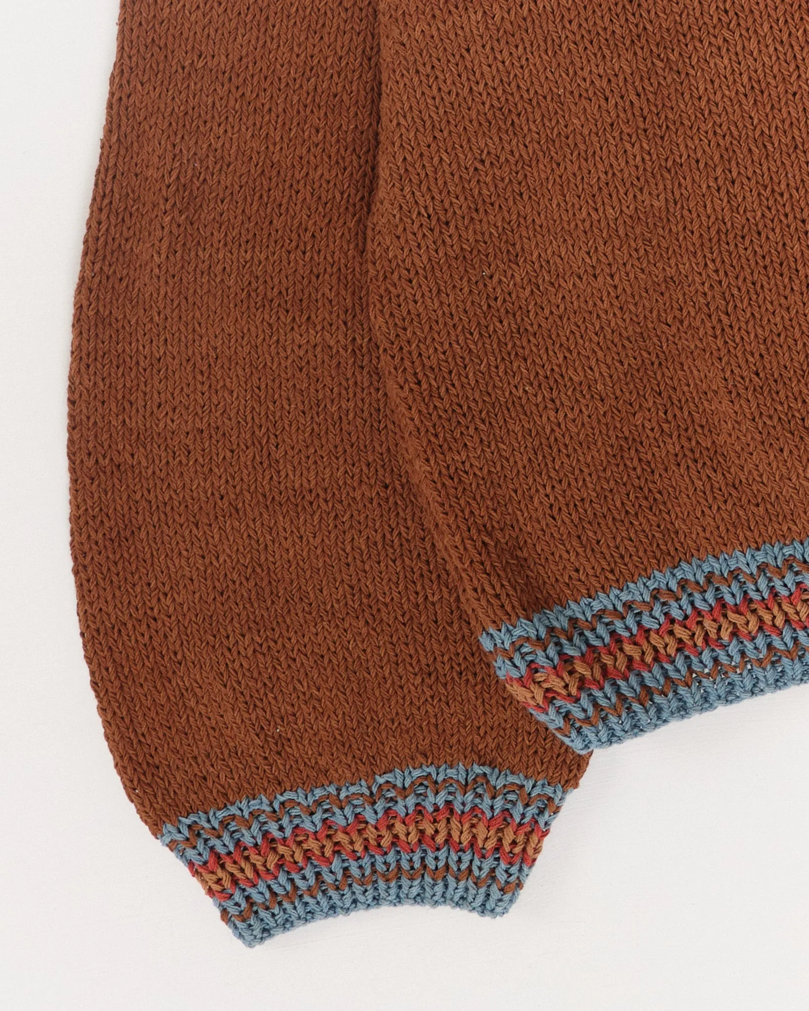 Brown Knitted Jumper - Bulb Style