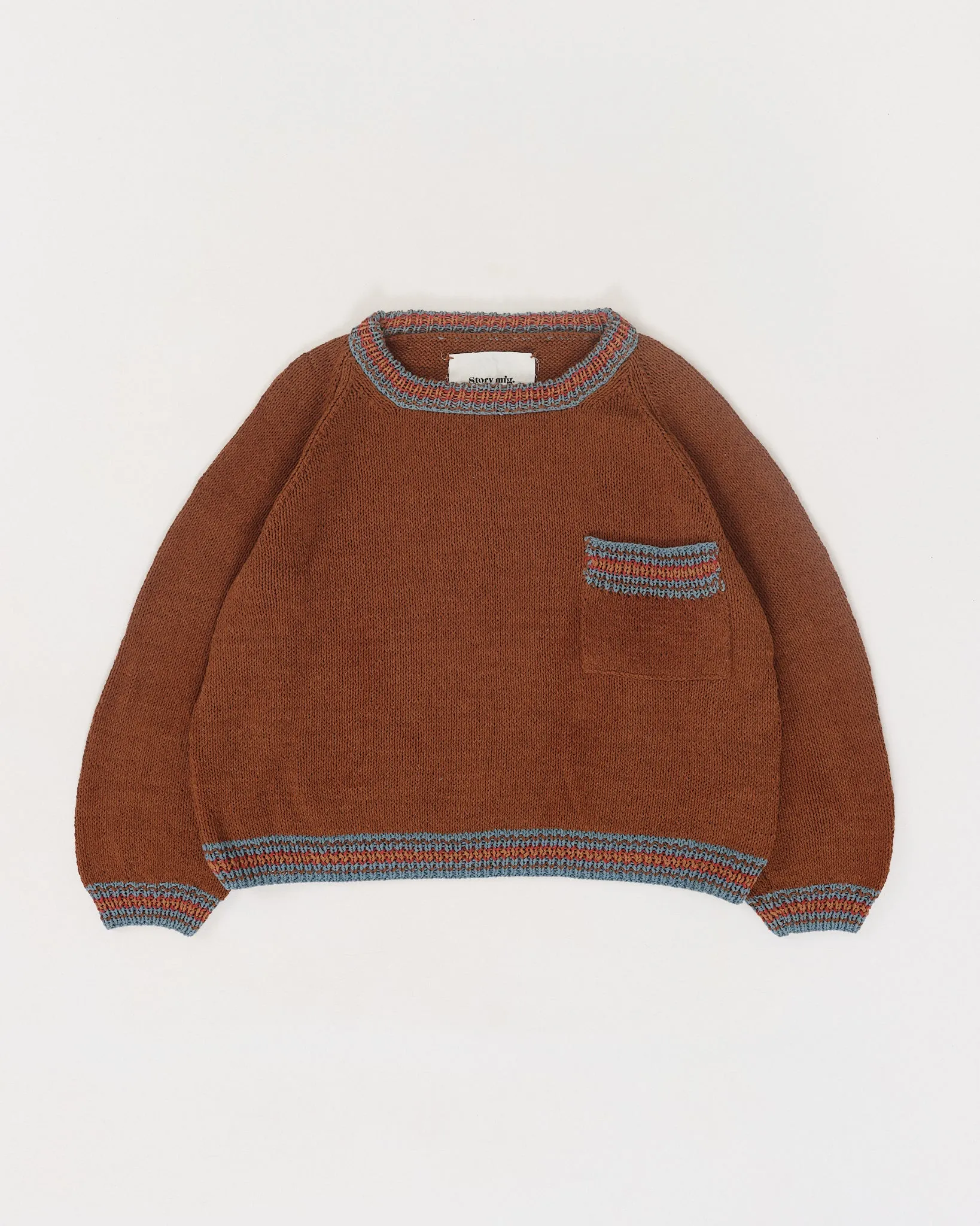 Brown Knitted Jumper - Bulb Style