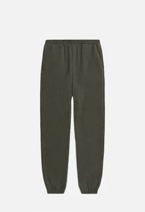 Cashmere Fleece Interval Sweats / Heather Olive