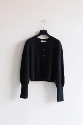 Black Cashmere Petite Cardigan for Woman