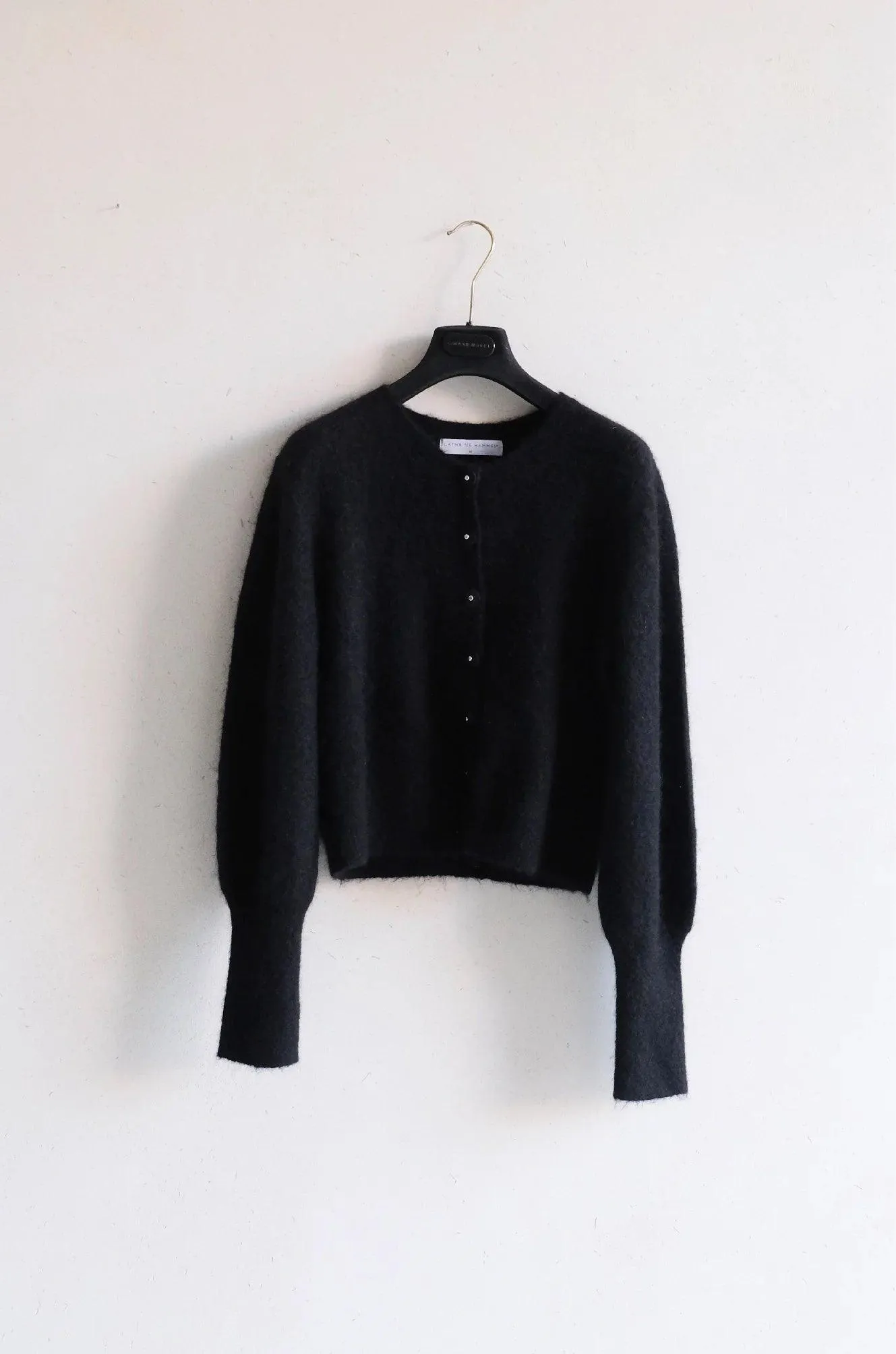 Black Cashmere Petite Cardigan for Woman