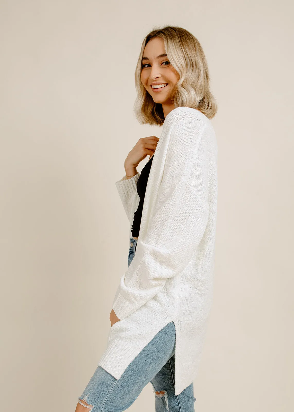 Chrissy Cardigan - Cream