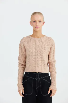 Clover Knit (Latte)