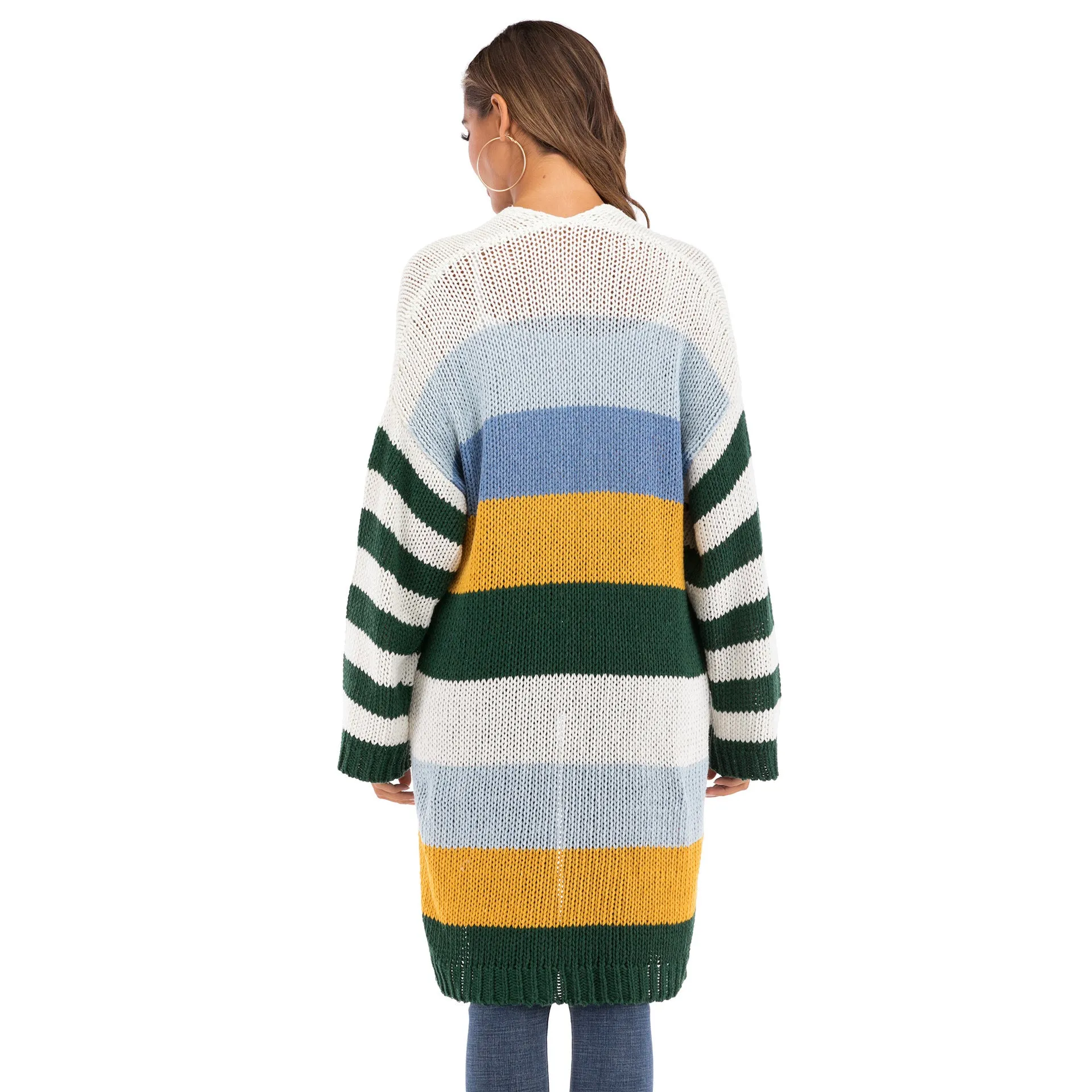 Colorful Knit Cardigan