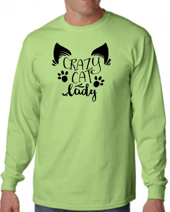 Crazy Cat Lady T-shirt and Hoodie