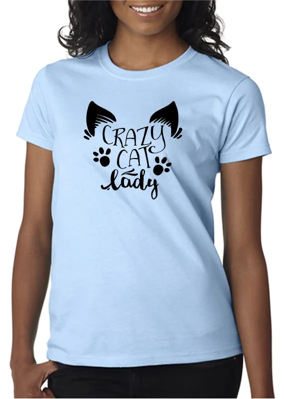 Crazy Cat Lady T-shirt and Hoodie