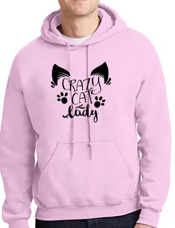 Crazy Cat Lady T-shirt and Hoodie