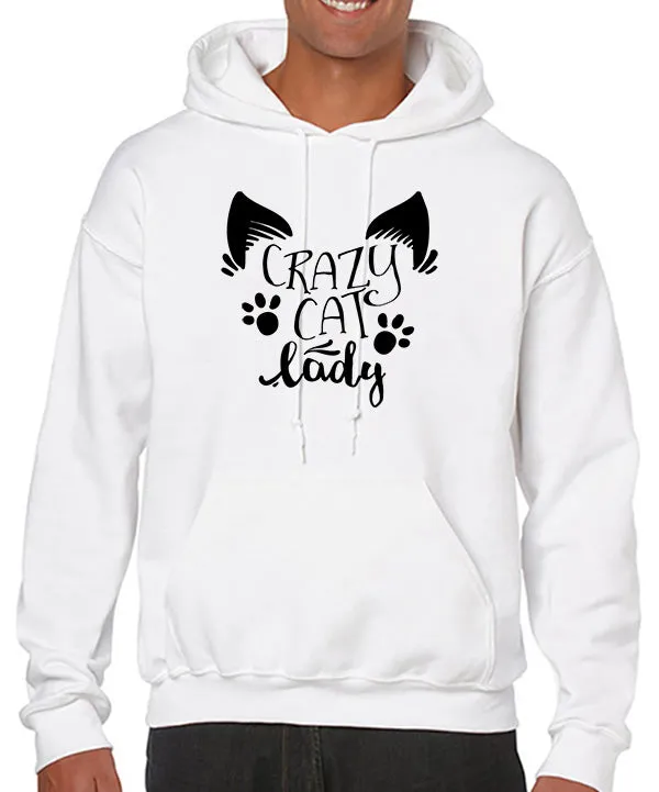 Crazy Cat Lady T-shirt and Hoodie