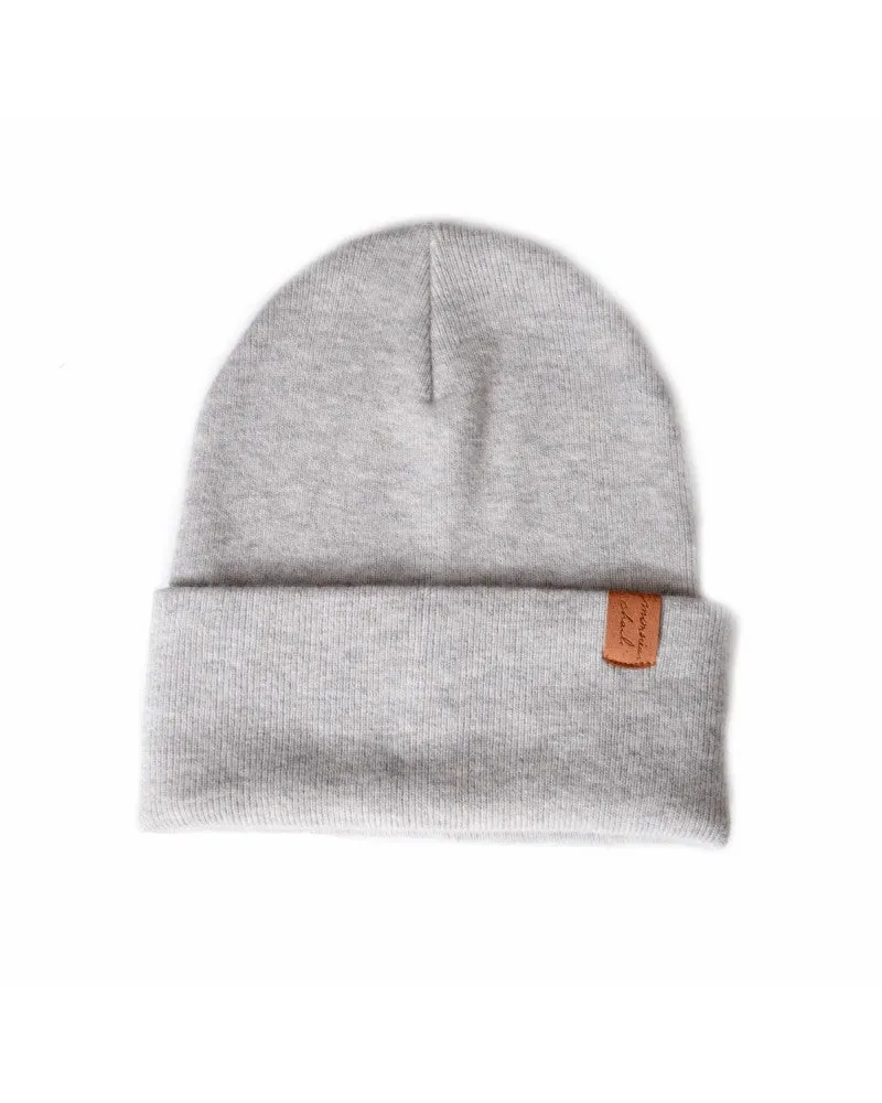 Deidaa Merino Wool Grey Beanie