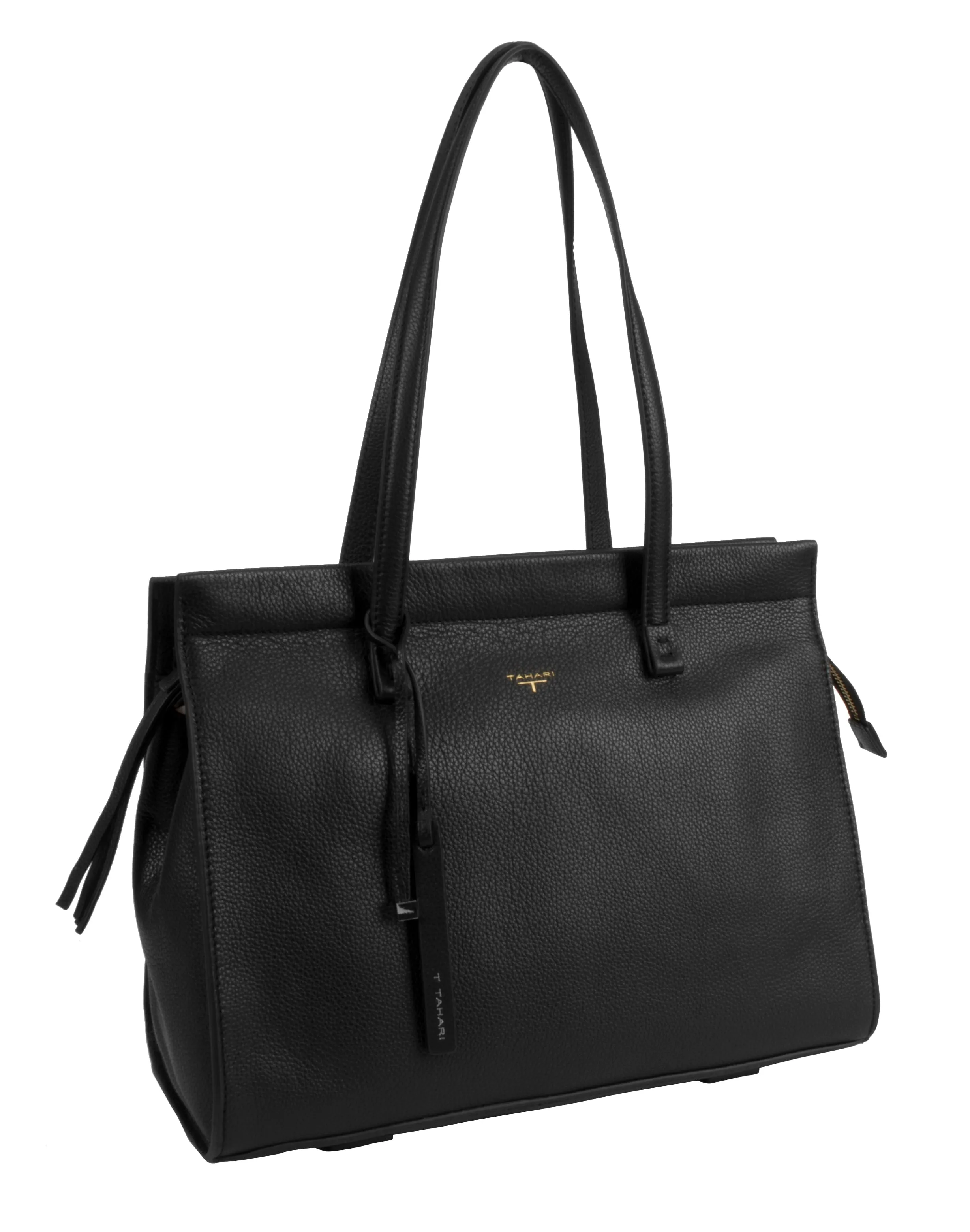 Elie Tahari Leather Tote Handbag