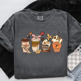 Fall Coffee Graphic Tee, Pepper