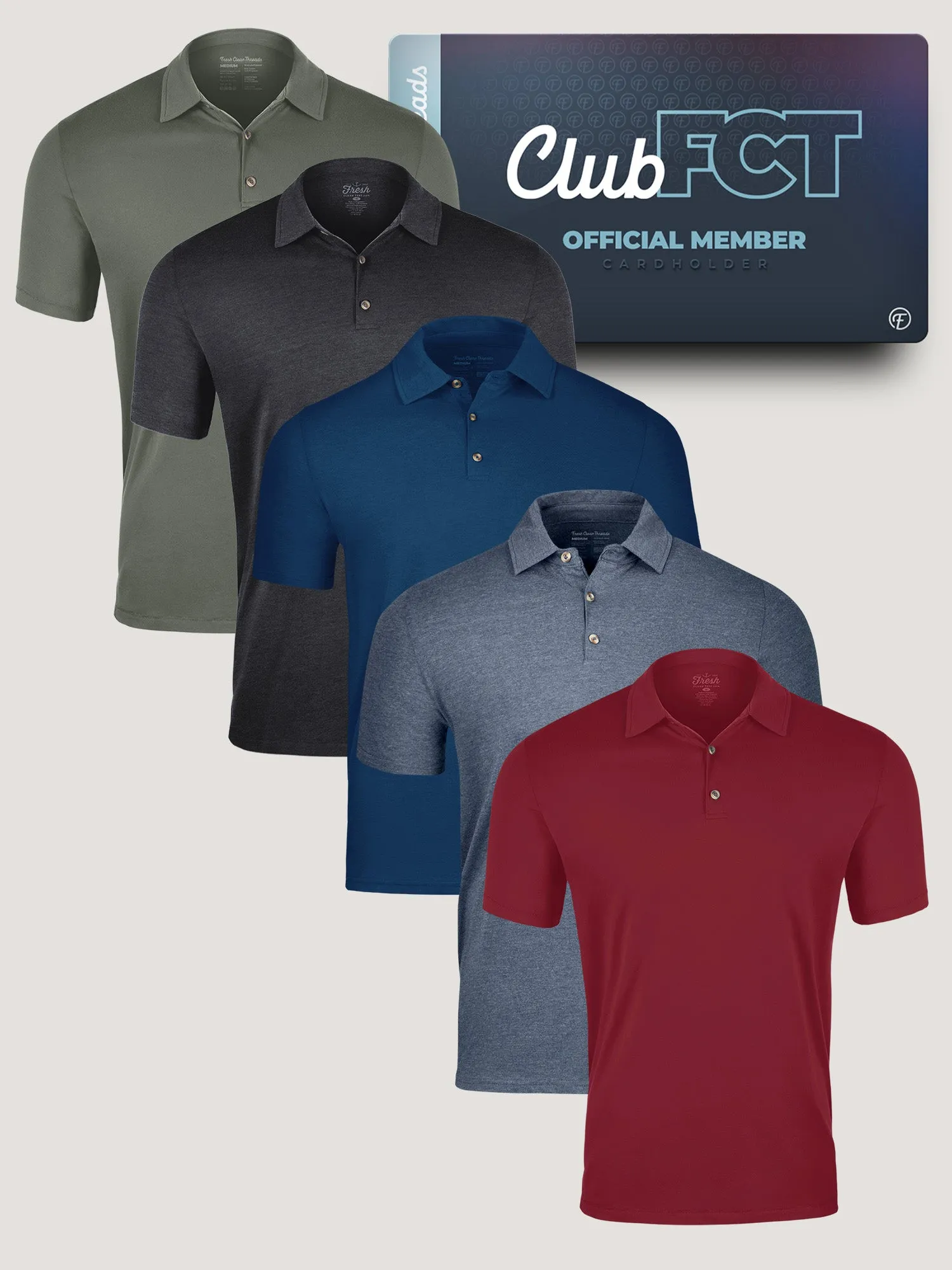 Fall Essentials Polo Member 5-Pack