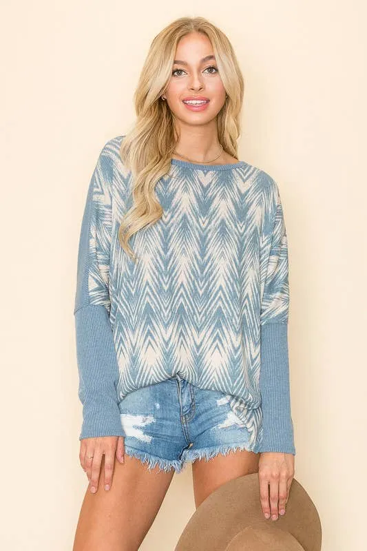 Fall Fair Chevron Top