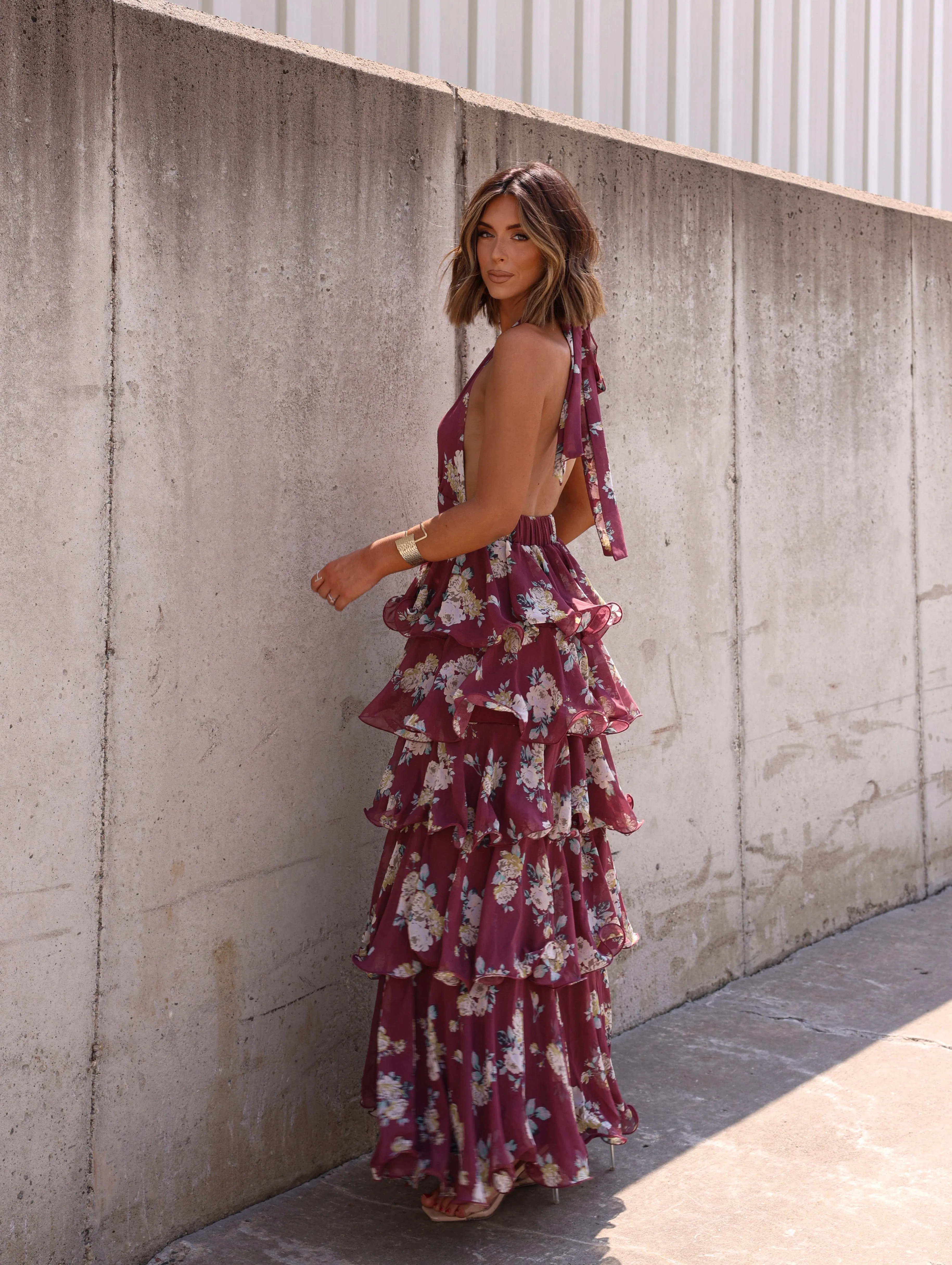 Fall Garden Maxi Dress