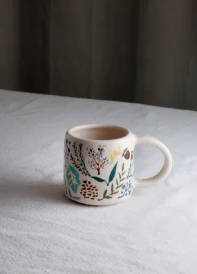 Fall Garden Mug - Off White