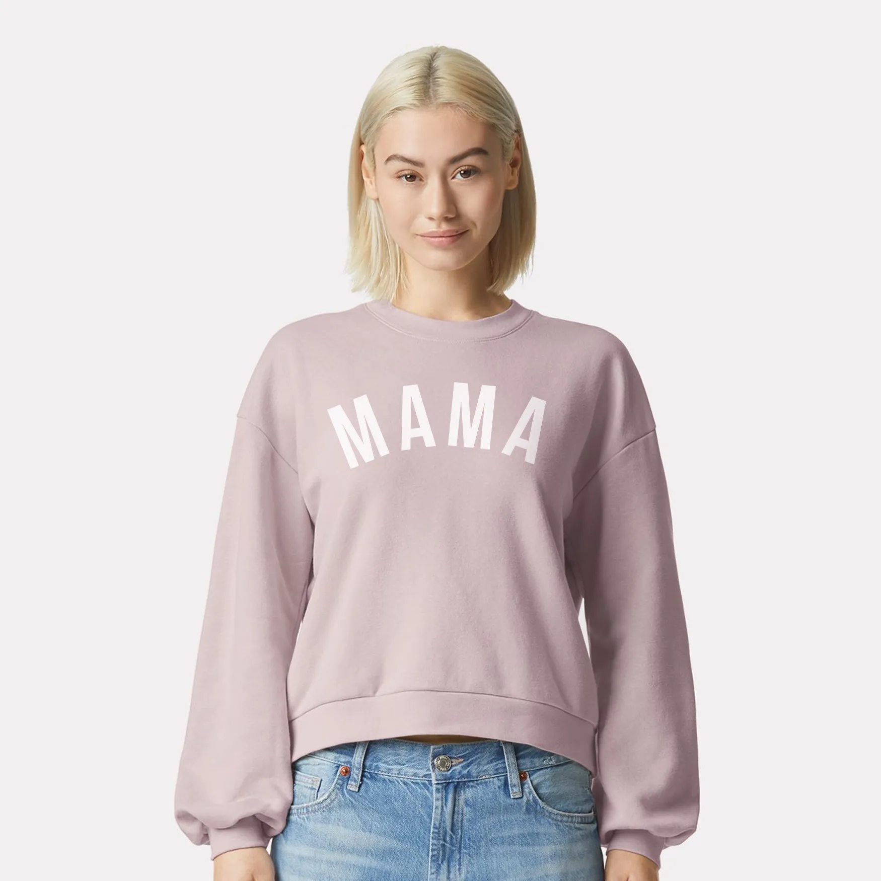 Fall Modern Mama Boxy Crewneck