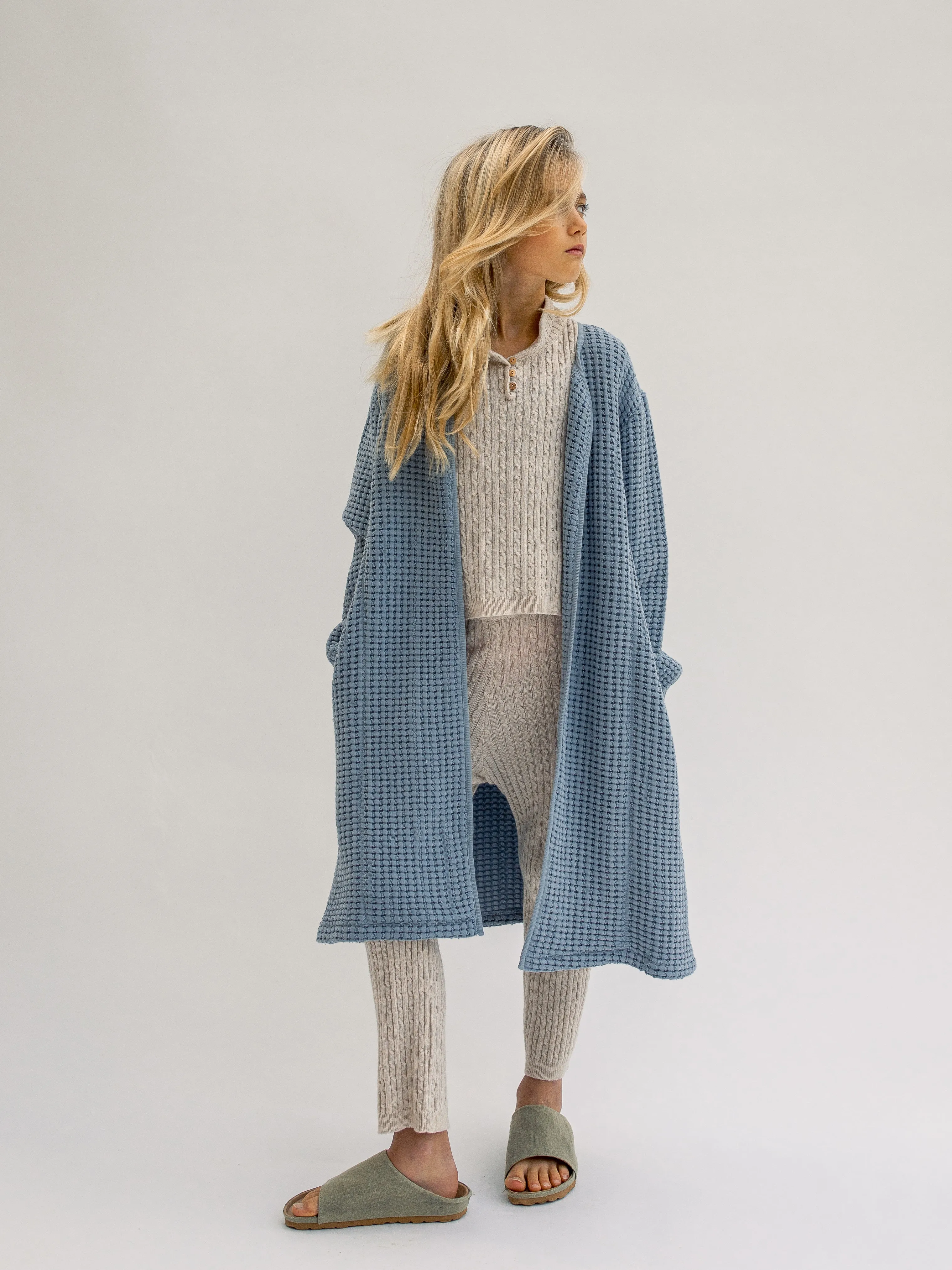 FAYE CARDIGAN | AZUL