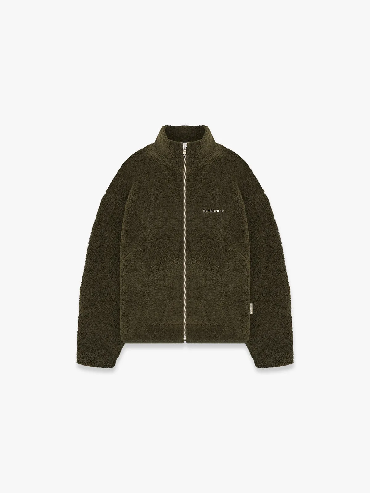 FLEECE JACKET - OLIV