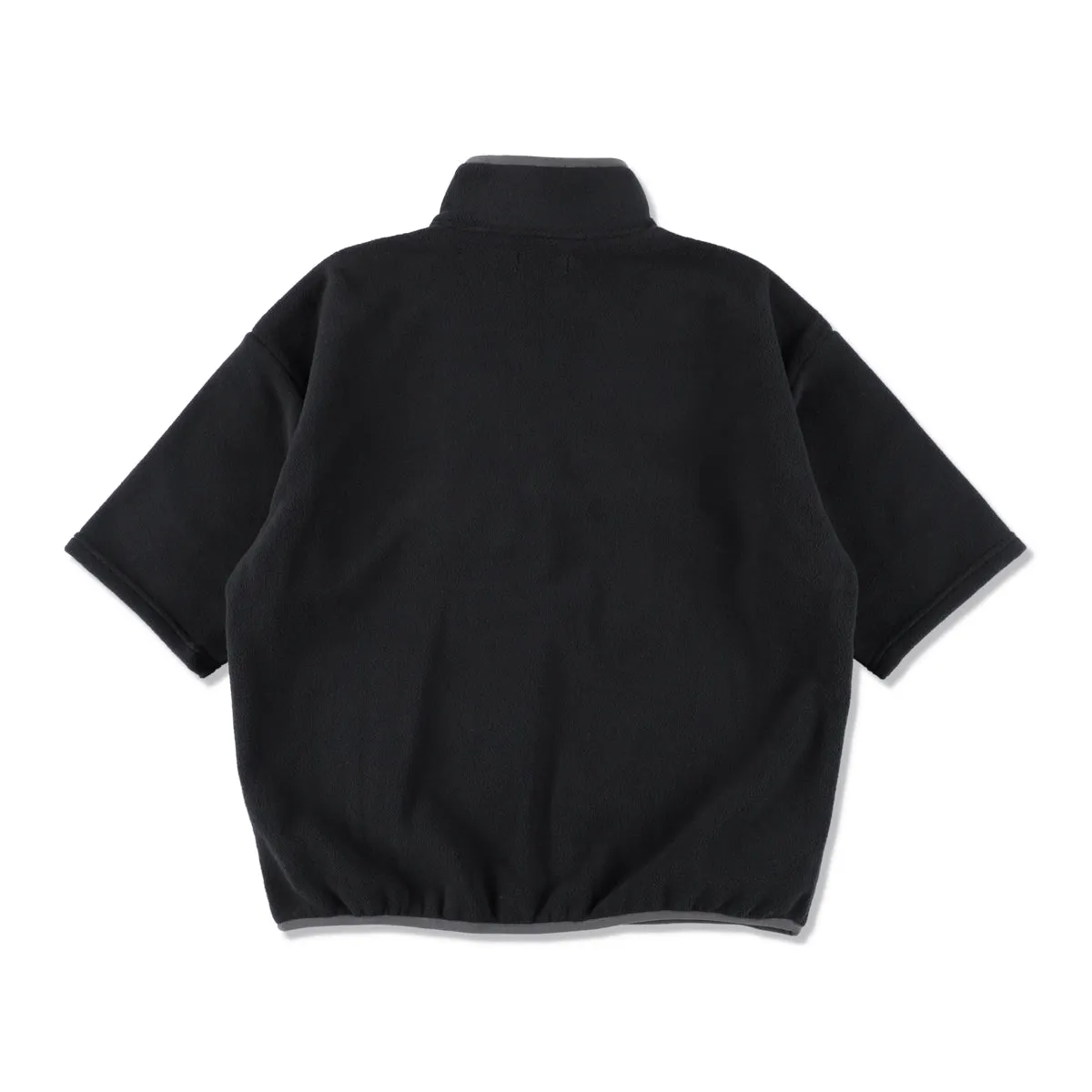 FLEECE S/S PULLOVER / BLACK