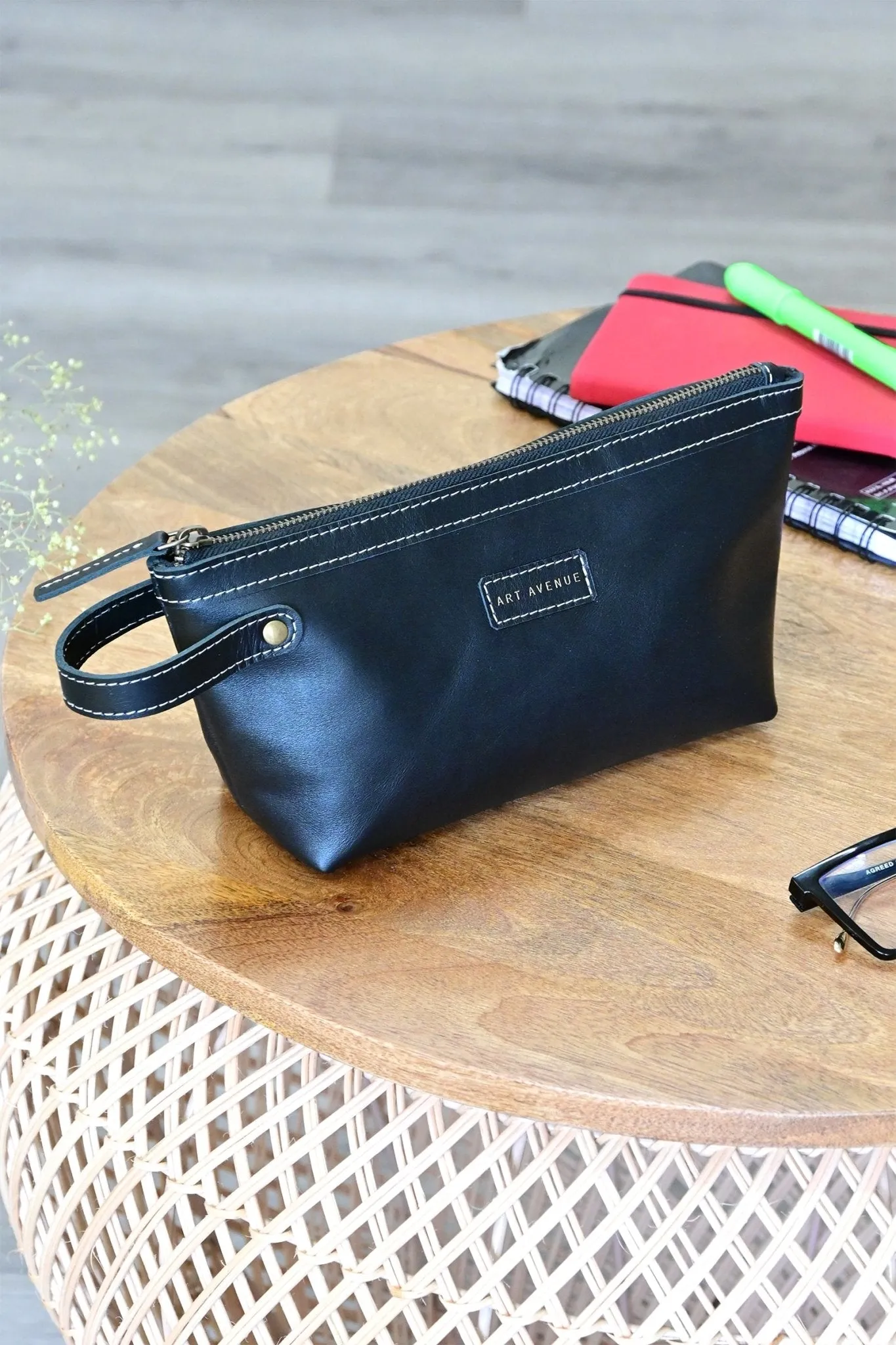 FLISK - LEATHER POUCH