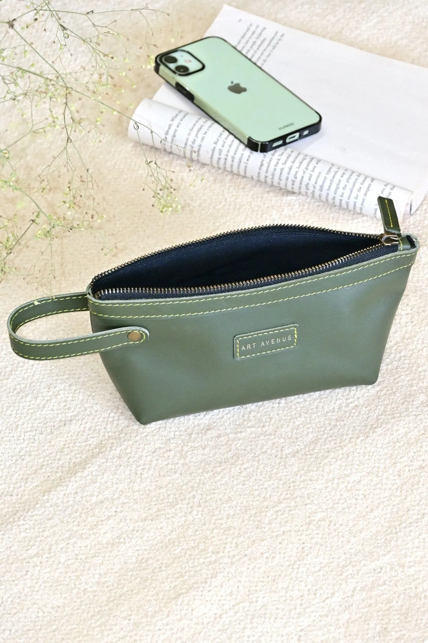 FLISK - LEATHER POUCH