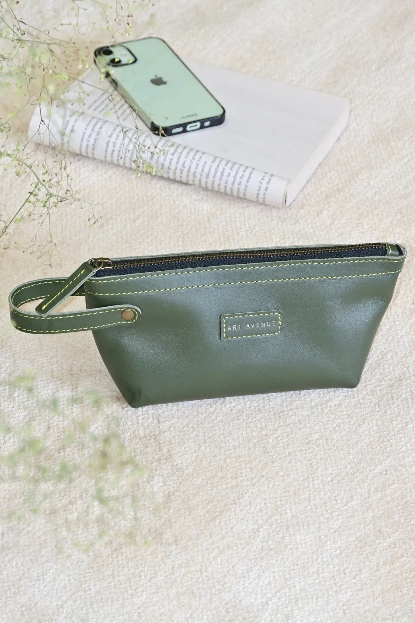 FLISK - LEATHER POUCH